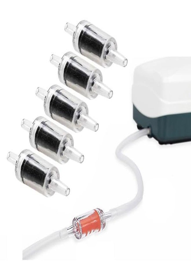 VAYINATO® Air Pump One Way Non-Return Check Valve (Black) for Aquarium Fish Tank (Pack of 5) by Petzlifeworld - Image 2